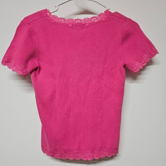 Y2k Rafaella Babydoll Tee Size Small 100% Cotton - Picture 4 of 4